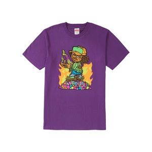 Supreme Molotov Kid Tee Purple